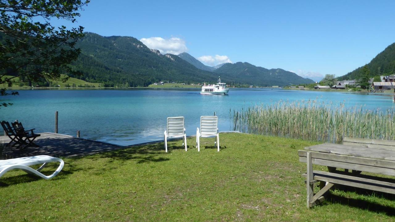 Pension Haus Edelweiss Hotel Weissensee Exterior photo