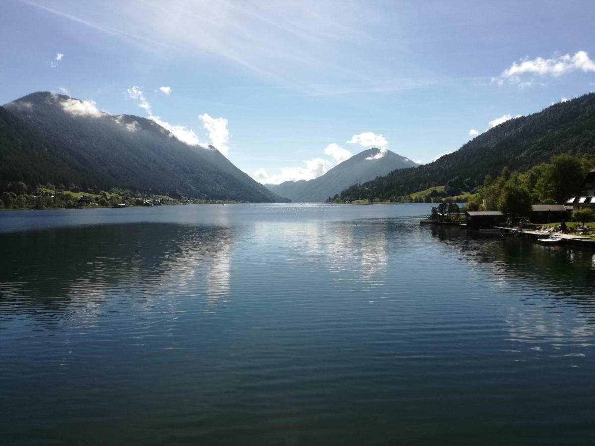 Pension Haus Edelweiss Hotel Weissensee Exterior photo