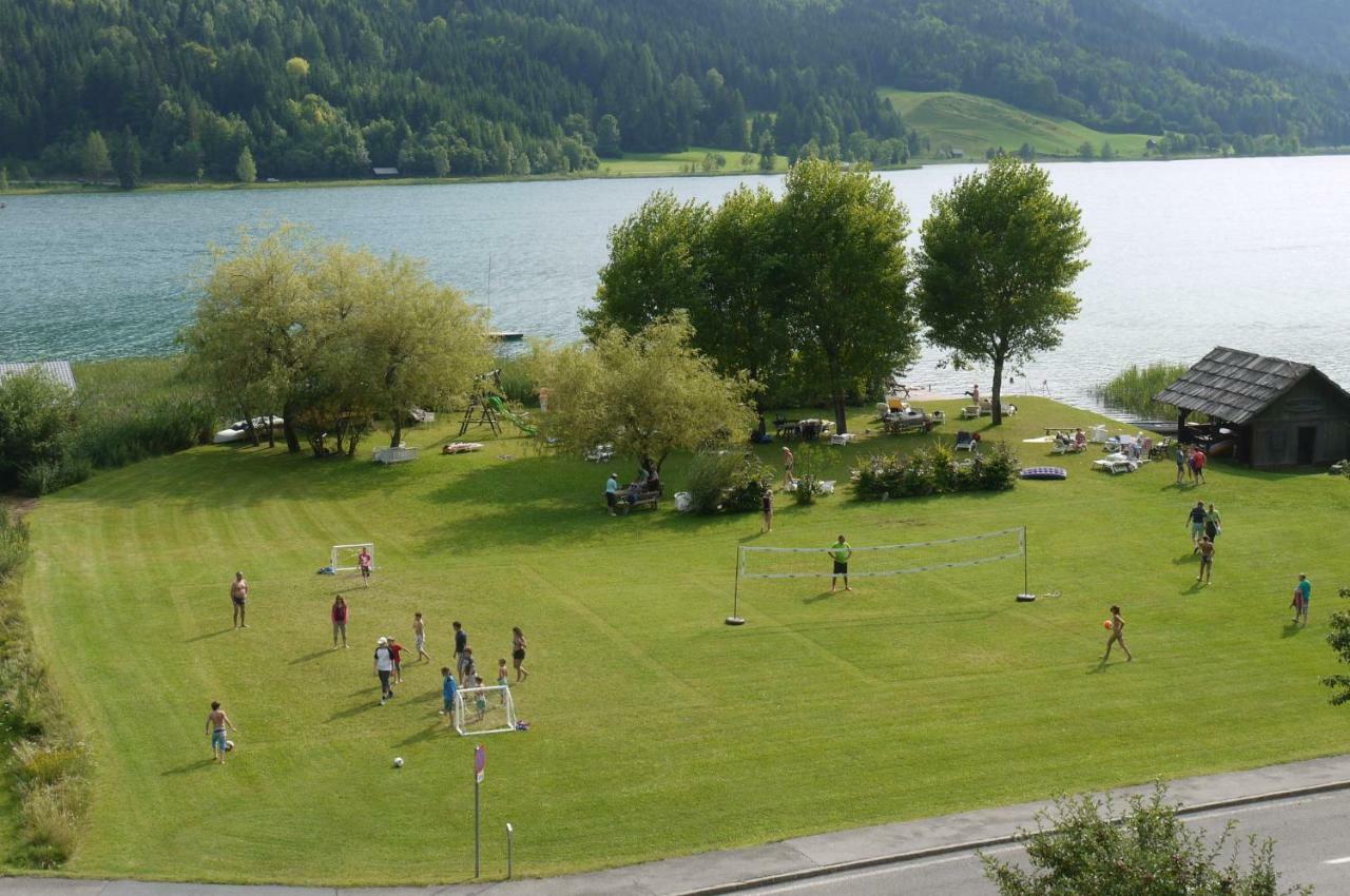 Pension Haus Edelweiss Hotel Weissensee Exterior photo